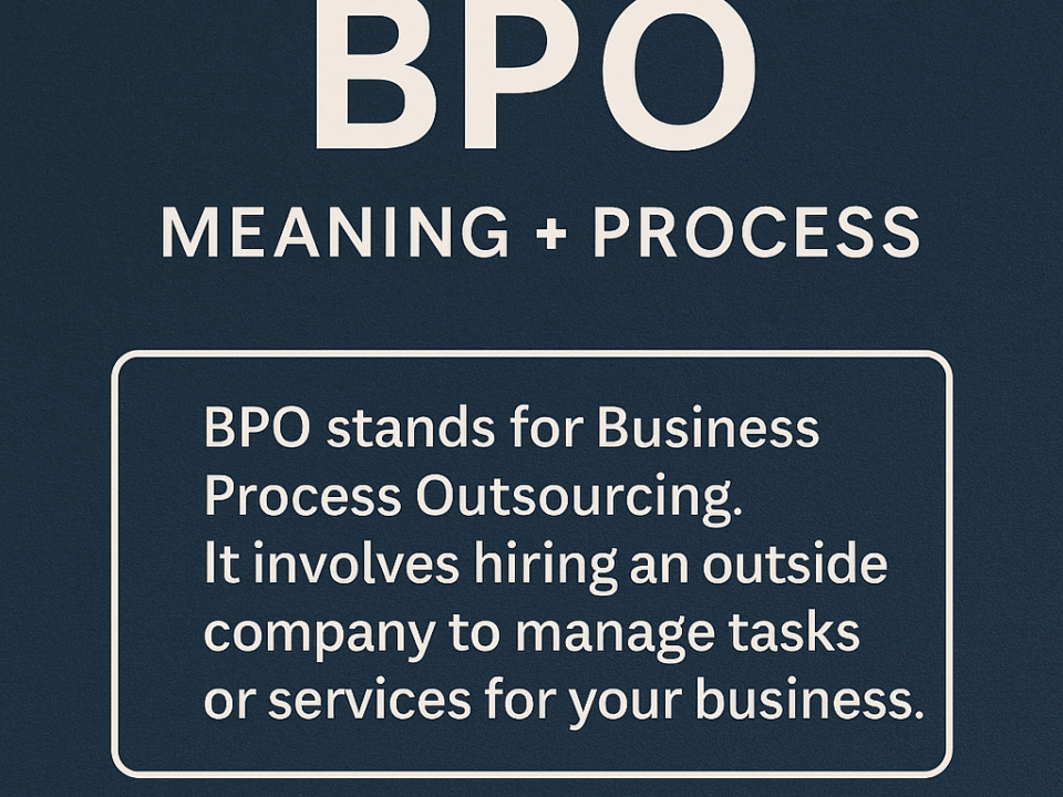What Is BPO, Really Breaking Down the Meaning and Process Behind It