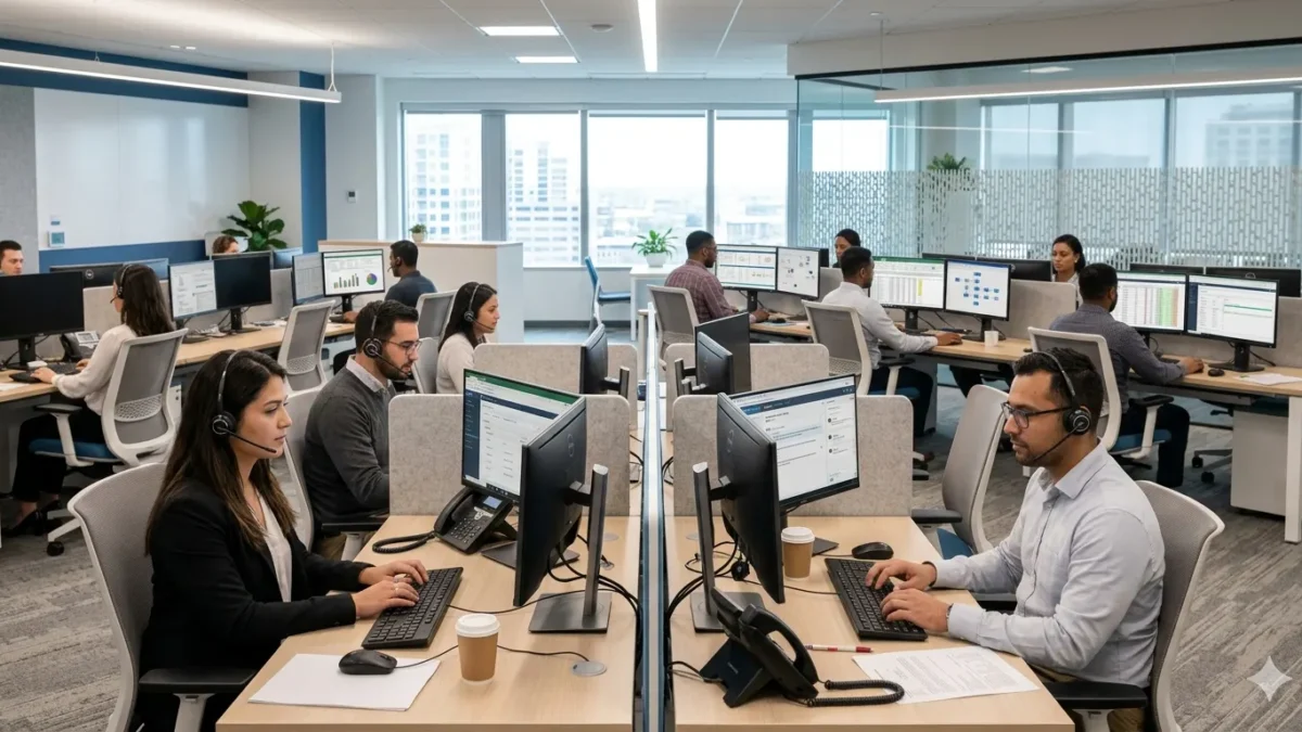 BPO vs Call Center office comparison