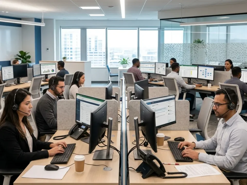 BPO vs Call Center office comparison