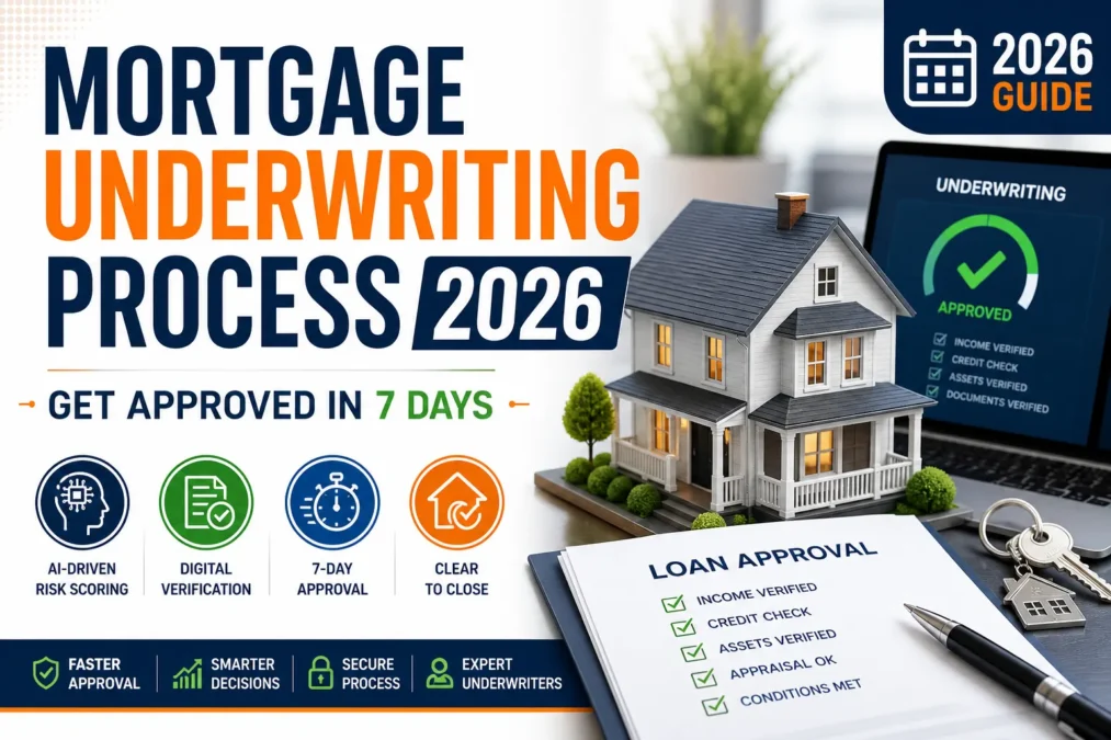mortgage underwriting process 2026 faster approval ai digital verification 7 days loan approval guide