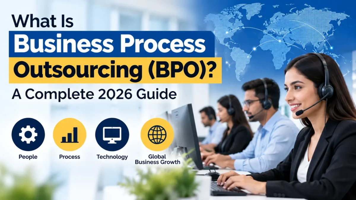 What is business process outsourcing (BPO) - 2026 guide banner for SMBs